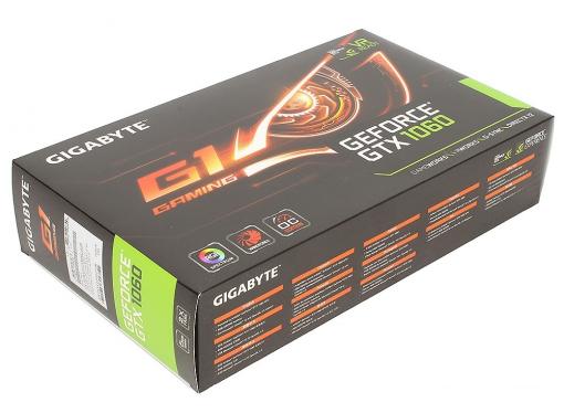 Видеокарта 6Gb (PCI-E) GIGABYTE GeForce GTX 1060 GTX 1060 G1 Gaming 6G GV-N1060G1 GAMING-6GD (GTX1060, GDDR5, 192bit, HDCP, DVI, HDMI, 3*DP, Retail)