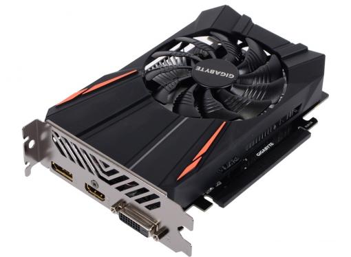 Видеокарта GIGABYTE GeForce GTX 1050 D5 2G GV-N1050D5-2GD 2Gb 1354Mhz NVIDIA GTX1050/GDDR5/7008Mhz/128 bit/PCI-E/DVI,DP,HDMI