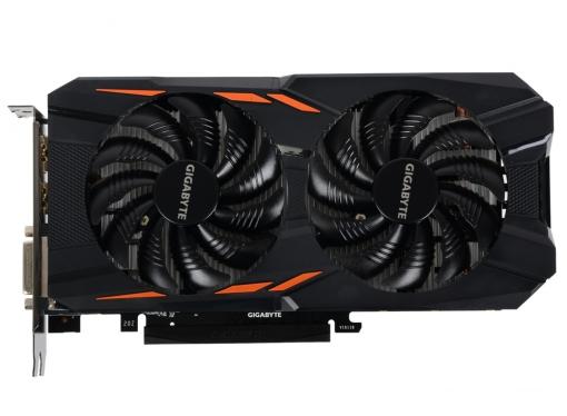 Видеокарта GIGABYTE GeForce GTX 1050 Windforce OC 2G GV-N1050WF2OC-2GD 2Gb 1392Mhz NVIDIA GTX1050/GDDR5/7008Mhz/128 bit/PCI-E/DVI,DP,HDMI