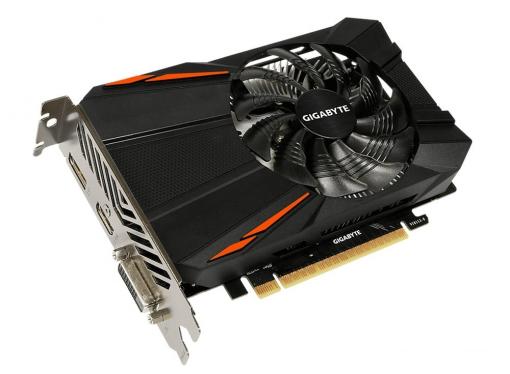 Видеокарта GIGABYTE GeForce GTX 1050 Ti D5 4G GV-N105TD5-4GD 4Gb 1316Mhz NVIDIA GTX1050 Ti/GDDR5/7008Mhz/128 bit/PCI-E/DVI,DP,HDMI