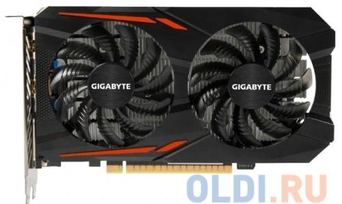 Видеокарта GIGABYTE GeForce GTX 1050 Ti OC 4G GV-N105TOC-4GD 4Gb 1316Mhz NVIDIA GTX1050 Ti/GDDR5/7008Mhz/128 bit/PCI-E/DVI,DP,HDMI