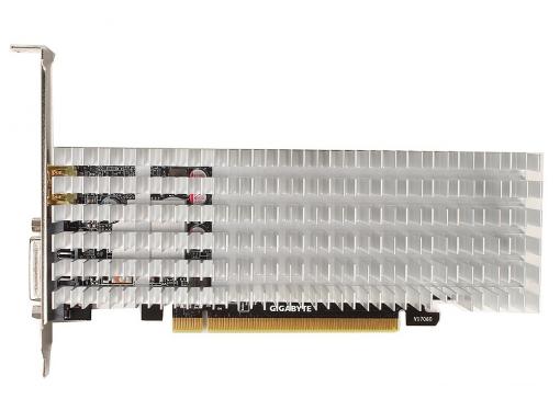 Видеокарта GIGABYTE GV-N1030SL-2GL 2Gb 1227Mhz NVIDIA GT1030/GDDR5/6008/64 bit/PCI-E/ DVI HDMI