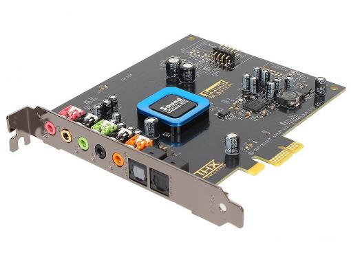 Звуковая карта S.B.Creative Recon3D (SB1350) PCIe-1X w/o driver OEM 24-bit 96kHz, 5.1 ch, SNR 102dB, opt. SPDIF I/O EAX ADVANCED HD 5.0
