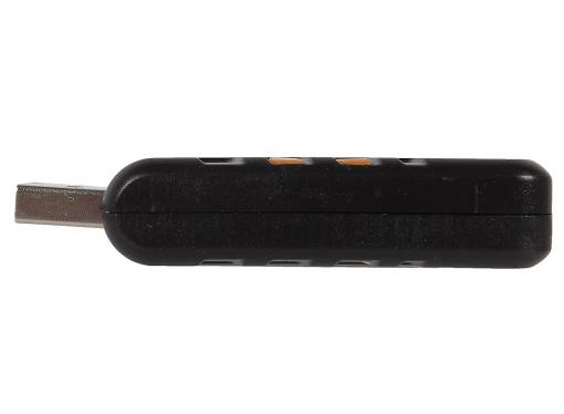 Адаптер ORIENT AU-01PL, USB to Audio, 2 x jack 3.5 mm для подключения гарнитуры к порту USB, кнопки: регулировка громкости, выкл.микрофона и наушников