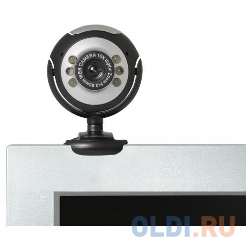Камера интернет Defender C-110 0.3 Мп, подсветка, кнопка фото