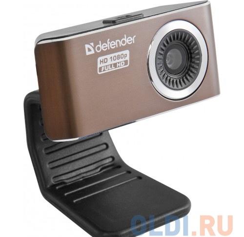 Камера интернет Defender G-lens 2693 FullHD (HD 1080p) 2МП, фикс.фокус, 5сл. стекл.