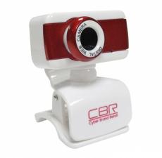 Камера интернет CBR CW-832M Red, универс. крепление, 4 линзы, 1,3 МП, эффекты, микрофон,