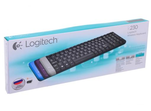 (920-003348) Клавиатура Беспроводная Logitech Wireless Keyboard K230
