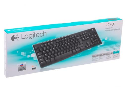 (920-003757) Клавиатура Беспроводная Logitech Wireless Keyboard K270