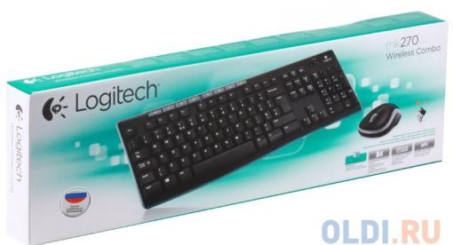 (920-004518) Клав. + Мышь Беспроводная Logitech Wireless Combo MK270