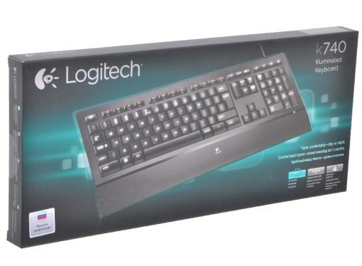 (920-005695) Клавиатура Logitech Illuminated Keyboard K740 USB