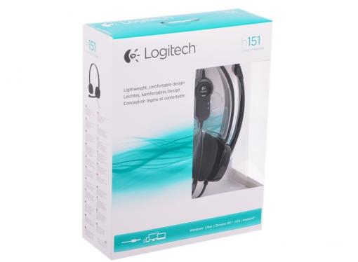 (981-000589) Гарнитура Logitech Stereo Headset H151