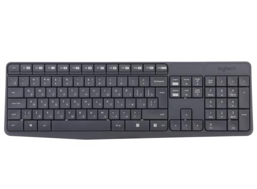 (920-007948) Клав. + Мышь Беспроводная Logitech Wireless Keyboard and Mouse MK235 Grey