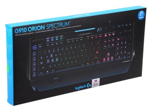 (920-008019) Клавиатура Logitech RGB Mechanical Gaming Keyboard G910 ORION SPECTRUM