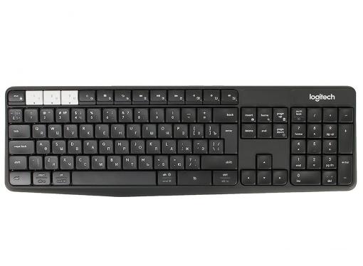 Беспроводная клавиатура Logitech Wireless Multi-Device Keyboard and Stand Combo K375s Graphite USB