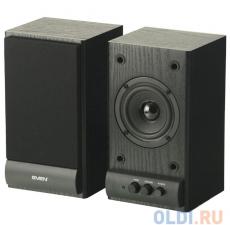 Колонки Sven SPS-607 (2х3W RMS, Дерево, Черные)