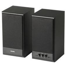 Колонки Sven SPS-702  2х20 Вт  черная кожа