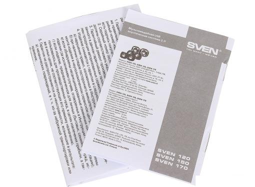 Колонки Sven 120 Black