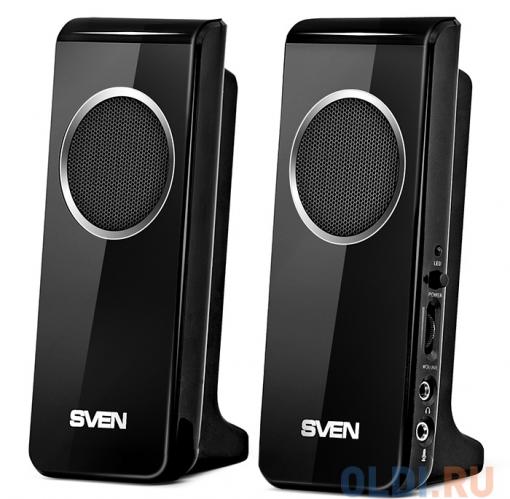 Колонки Sven 314 2x2 Вт черный