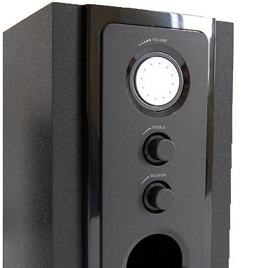 Колонки Microlab M528 (2колонки+сабвуфер, 32 Вт RMS) Black