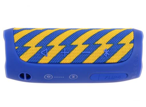 Акустическая система JBL Flip 4 JBLFLIP4ZAP blue+yelow