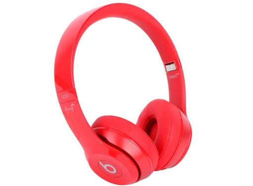 Наушники Beats Solo2 On-Ear Headphones - Red