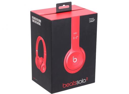 Наушники Beats Solo2 On-Ear Headphones - Red