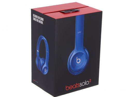 Наушники Beats Solo2 On-Ear Headphones - Blue