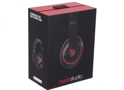 Наушники (гарнитура) Apple Beats Studio 2 Black (MH792ZM/A) Проводные / Полноразмерные с микрофоном / Черный / 20 Гц - 20 кГц / 110 дБ / Одностороннее / до 20 ч / Mini-jack / 