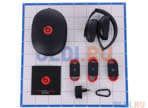 Наушники (гарнитура) Apple Beats Studio 2 Black (MH792ZM/A) Проводные / Полноразмерные с микрофоном / Черный / 20 Гц - 20 кГц / 110 дБ / Одностороннее / до 20 ч / Mini-jack / 