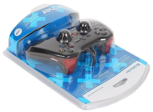 Геймпад проводной Defender Archer USB-PS2/3, 12 кнопок, 2 стика