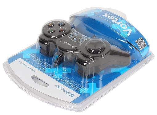 Геймпад проводной Defender Vortex USB, 13 кнопок