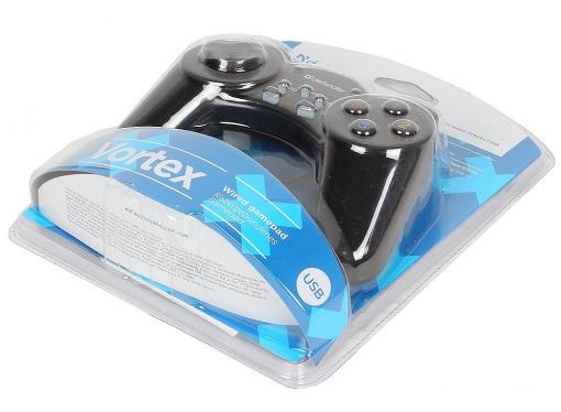 Геймпад проводной Defender Vortex USB, 13 кнопок