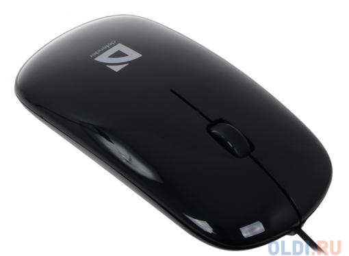 Мышь Defender  NetSprinter 440 B (черный),USB 2кн+1кл-кн, оптика