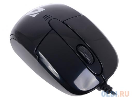 Мышь Defender Optimum MS-130 USB B(Черный) 2кн+кл 800dpi