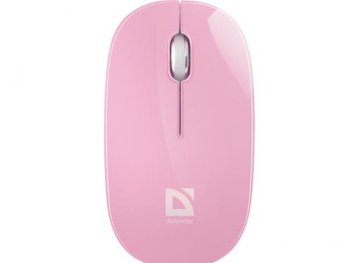 Мышь Defender  Laguna MS-245 розовый,3 кнопки,1000dpi