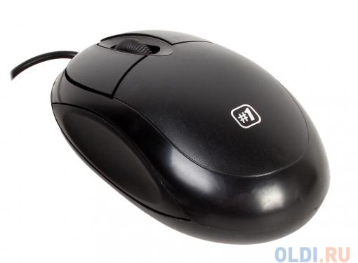 Проводная оптическая мышь Defender MS-900 черный,3 кнопки,1000dpi