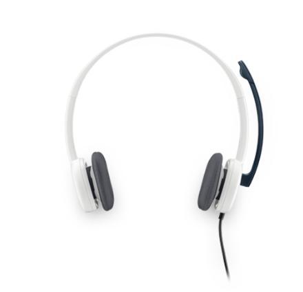 (981-000350) Гарнитура Logitech Stereo Headset H150, CLOUD WHITE