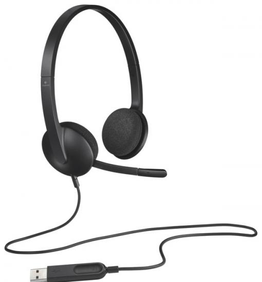 (981-000475) Гарнитура Logitech Headset H340 USB