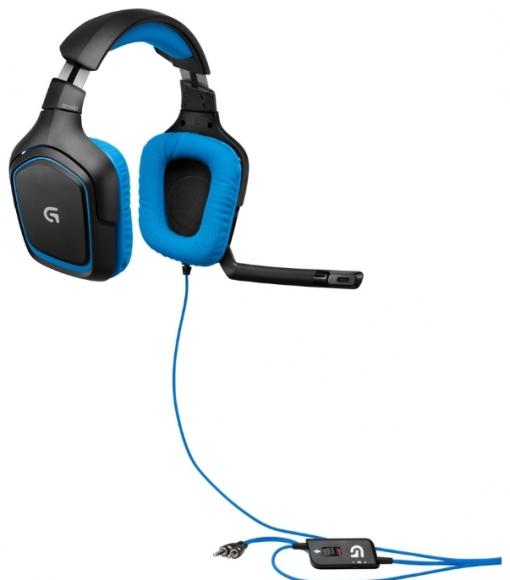 (981-000537) Гарнитура Logitech Surround Sound Gaming Headset G430 (G-package)
