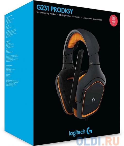(981-000627) Гарнитура Logitech Gaming Headset G231 Prodigy