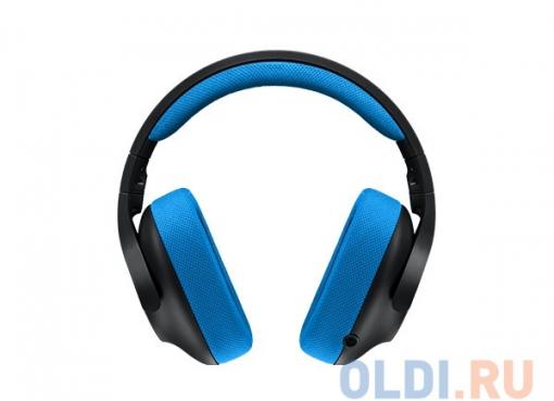 (981-000703) Гарнитура Logitech Gaming Headset G233 Prodigy Black/Cyan