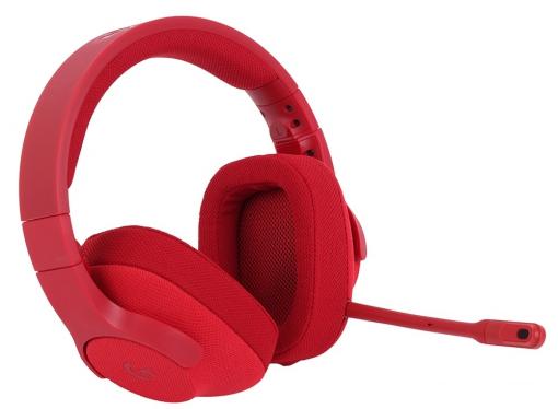 (981-000652) Гарнитура Logitech 7.1 Surround Gaming Headset G433 FIRE RED