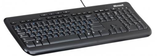 (APB-00011) Клавиатура+мышь Microsoft Wired 600 Desktop USB Black Retail