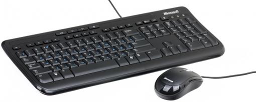 (APB-00011) Клавиатура+мышь Microsoft Wired 600 Desktop USB Black Retail
