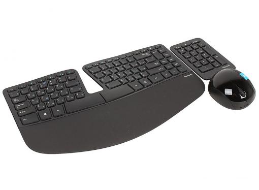 (L5V-00017) Клавиатура Microsoft , Sculpt Ergonomic Dsktp USB Port Russian Hdwr