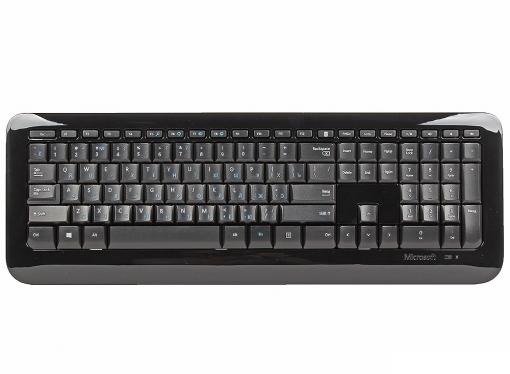 (PY9-00012)Клавиатура + мышь Microsoft 850 клав:черный мышь:черный USB беспроводная Multimedia