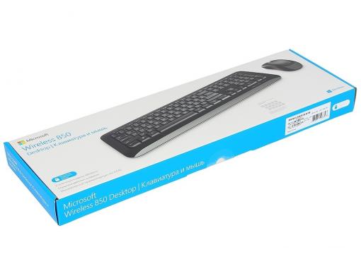 (PY9-00012)Клавиатура + мышь Microsoft 850 клав:черный мышь:черный USB беспроводная Multimedia