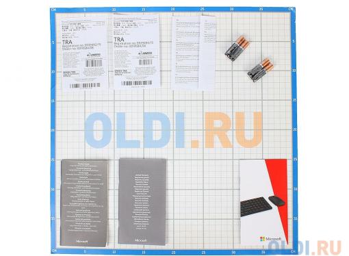 Клавиатура + мышь Microsoft Designer (7N9-00018) клав:черный мышь:черный Bluetooth