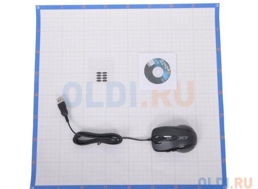 Мышь A4-Tech XL-750MK  USB (Чёрная)
